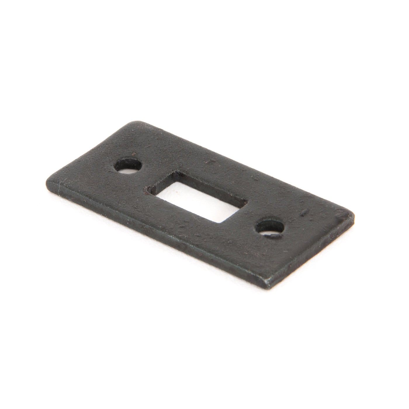 From The Anvil 33128R - Beeswax Mortice Plate for 6" Cranked Door Bolt #finish_beeswax