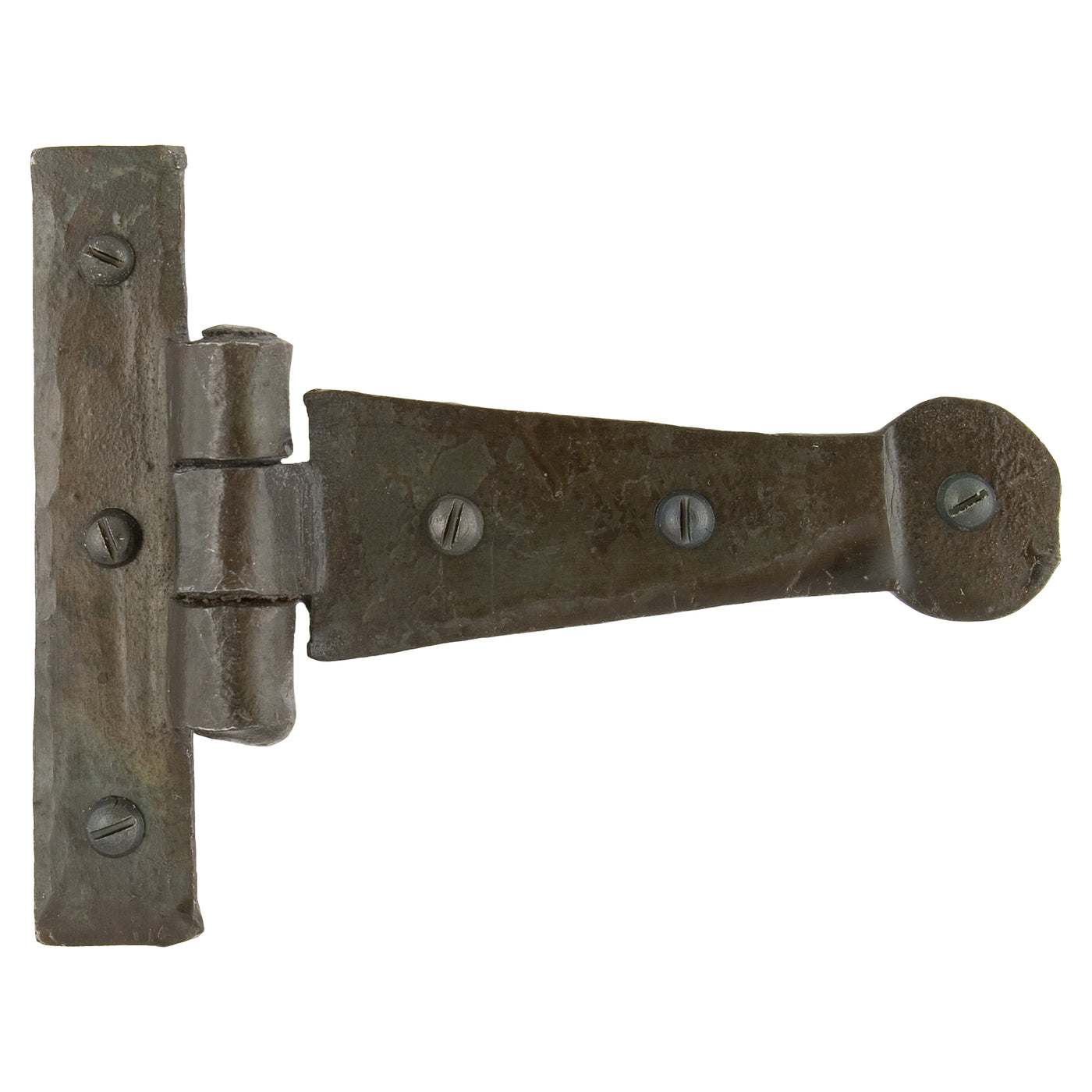 From The Anvil 33188 - Beeswax 4" Penny End T Hinge (pair) #finish_beeswax