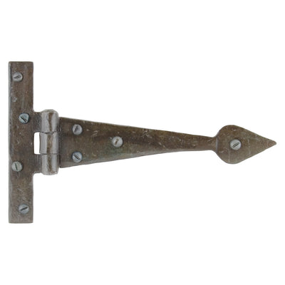 From The Anvil 33207 - Beeswax 6" Arrow Head T Hinge (pair) #finish_beeswax