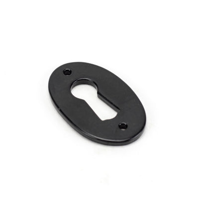 From The Anvil 33255 - Black Oval Escutcheon  #finish_black