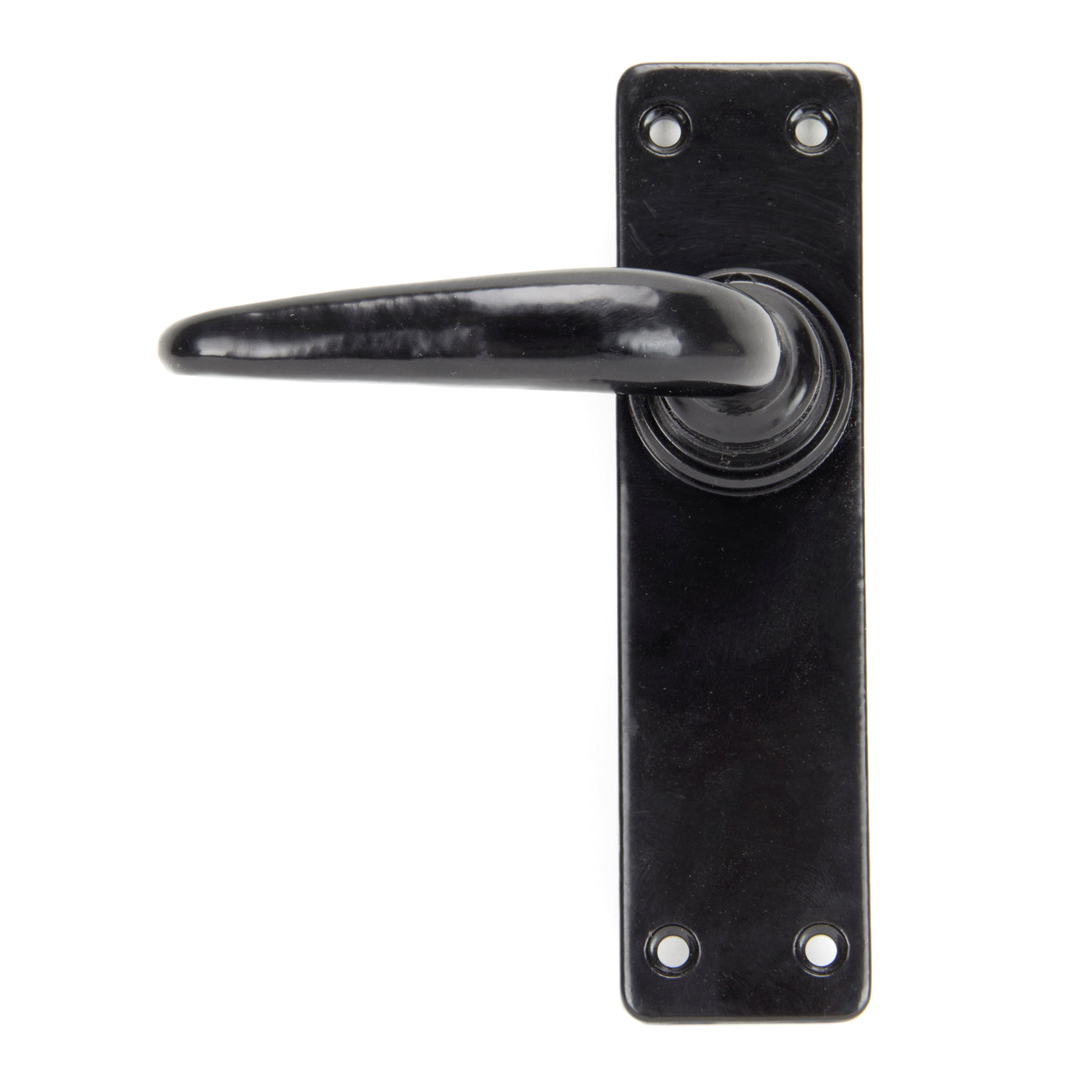 From The Anvil 33317 - Black Smooth Lever Latch Set  #function_latch