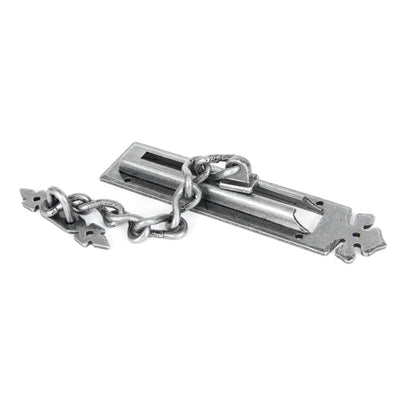 From The Anvil 33381 - Pewter Door Chain  #finish_pewter-patina