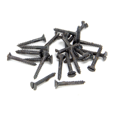 From The Anvil 33405 - Beeswax 6 x 1" Countersunk Screws (25) #finish_beeswax