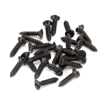 From The Anvil 33413 - Black 8 x¾" Countersunk Screws (25) #finish_black