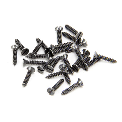 From The Anvil 33425 - Pewter 6 x¾" Countersunk Screws (25) #finish_pewter-patina