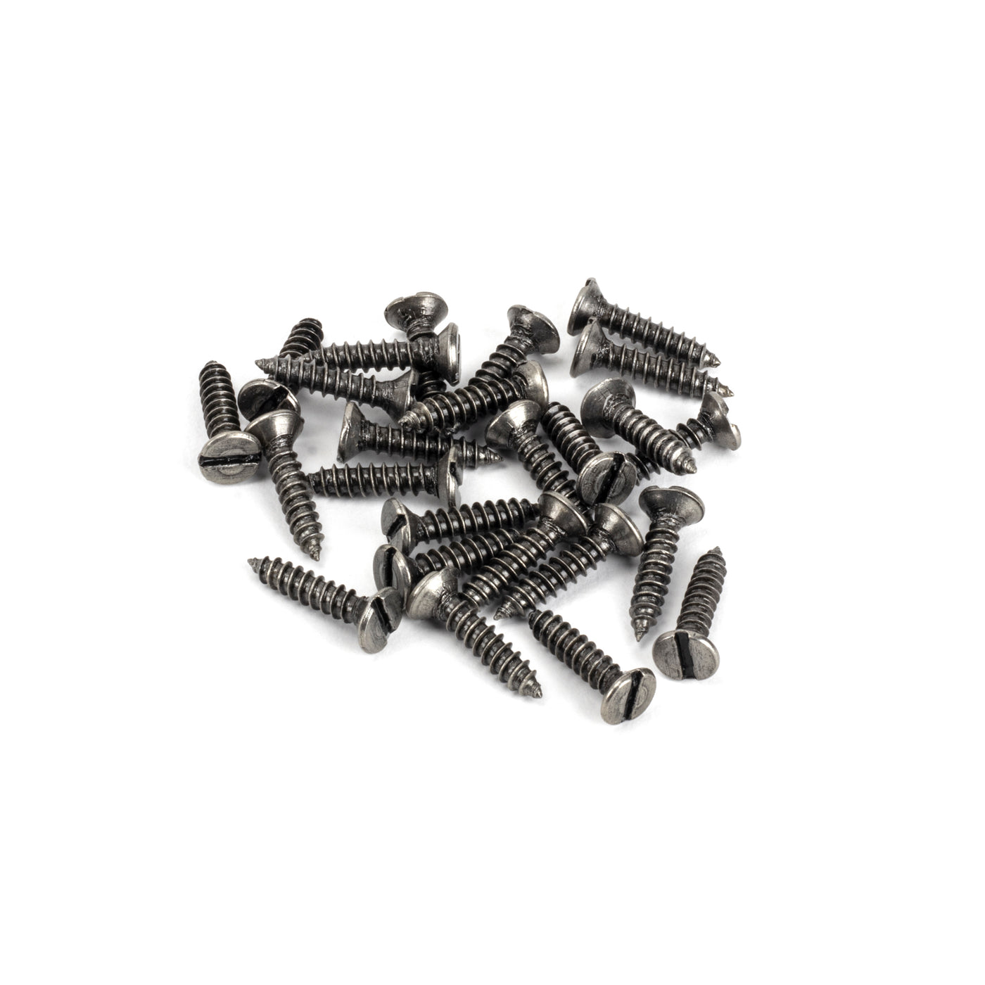 From The Anvil 33430 - Pewter 8 x¾" Countersunk Screws (25) #finish_pewter-patina