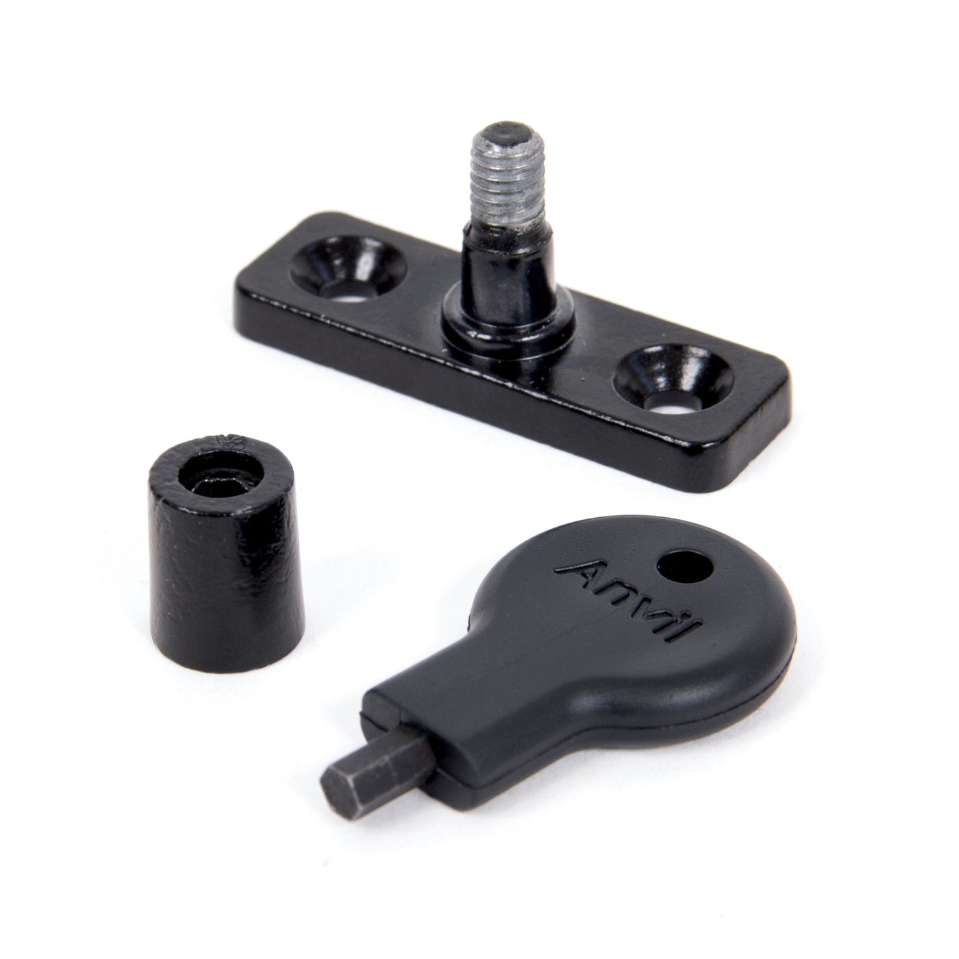 From The Anvil 33461 - Black Locking Stay Pin  #finish_black