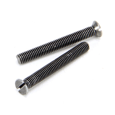 From The Anvil 33464 - Pewter M5 x 40mm Male Screws (2) #finish_pewter-patina