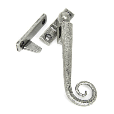 From The Anvil 33619 - Pewter Locking Night-Vent Monkeytail Fastener - RH #finish_pewter-patina