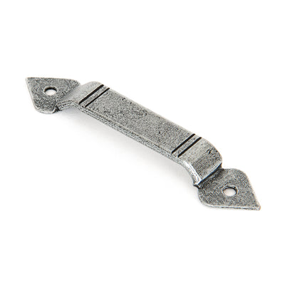 From The Anvil 33637 - Pewter Gothic Screw on Staple  #finish_pewter-patina