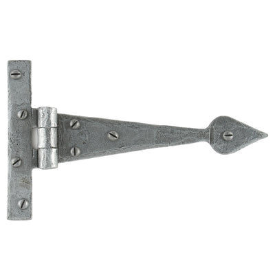 From The Anvil 33651 - Pewter 6" Arrow Head T Hinge (pair) #finish_pewter-patina