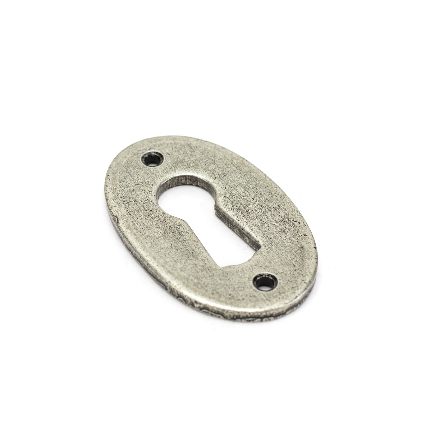 From The Anvil 33665 - Pewter Oval Escutcheon  #finish_pewter-patina