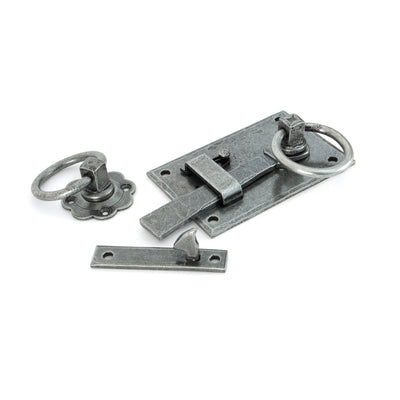 From The Anvil 33667 - Pewter Cottage Latch - RH #finish_pewter-patina