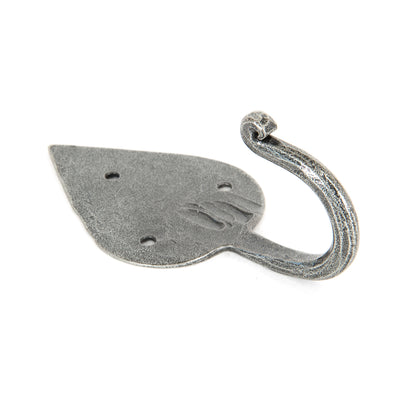 From The Anvil 33688 - Pewter Gothic Coat Hook  #finish_pewter-patina