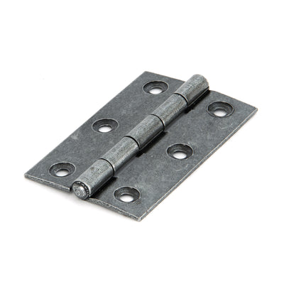 From The Anvil 33692 - Pewter 3" Butt Hinge (pair) #finish_pewter-patina