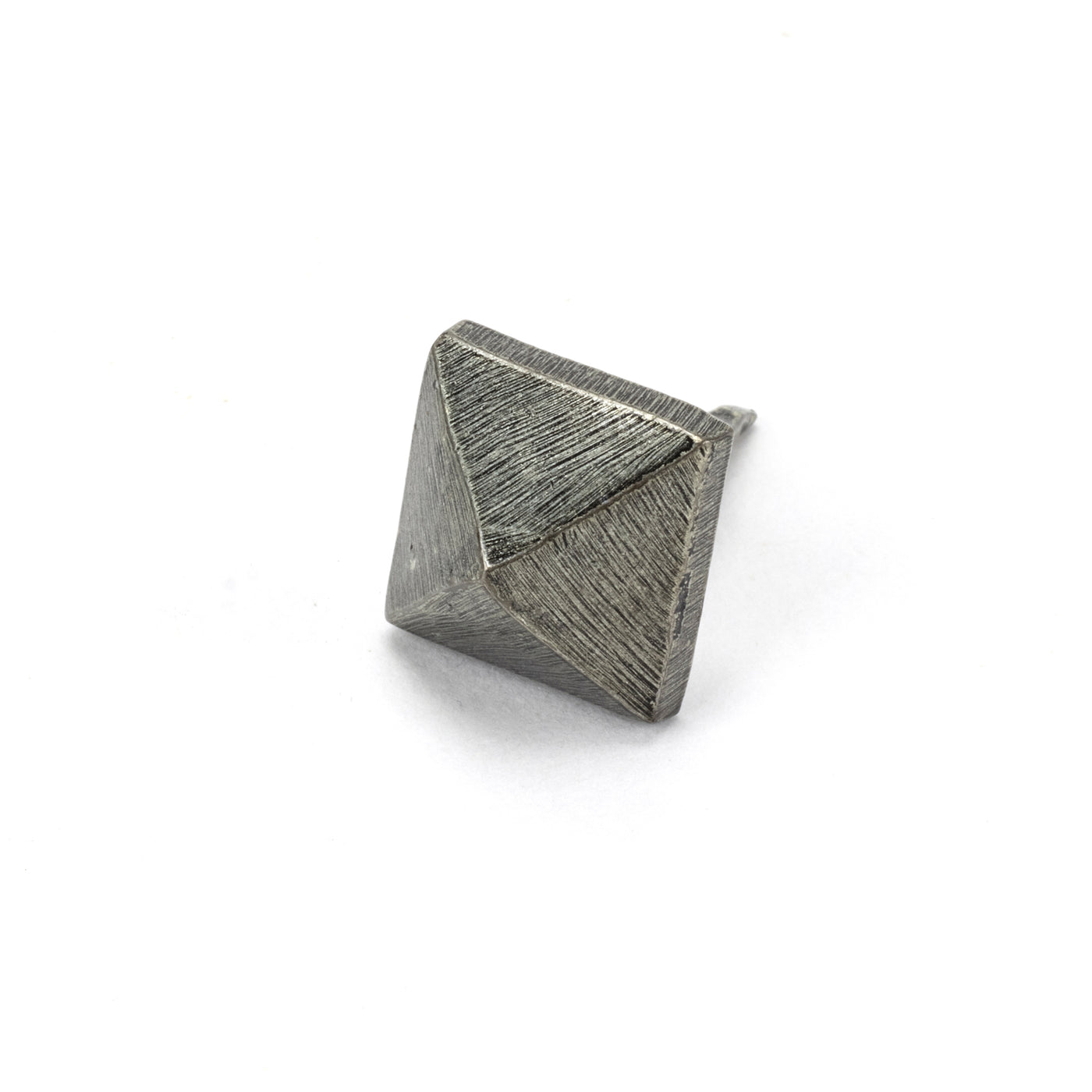 From The Anvil 33694 - Pewter Pyramid Door Stud - Small #finish_pewter-patina