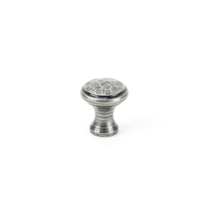 From The Anvil 33705 - Pewter Hammered Cabinet Knob - Small #finish_pewter-patina