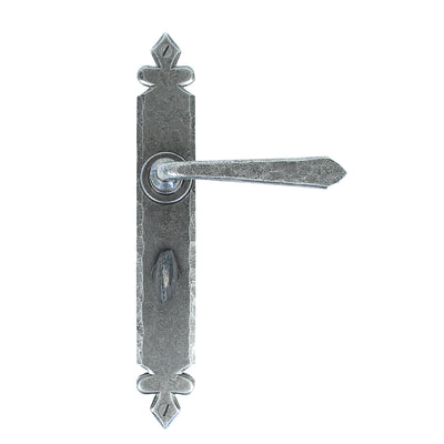 From The Anvil 33732 - Pewter Cromwell Lever Bathroom Set #finish_pewter-patina