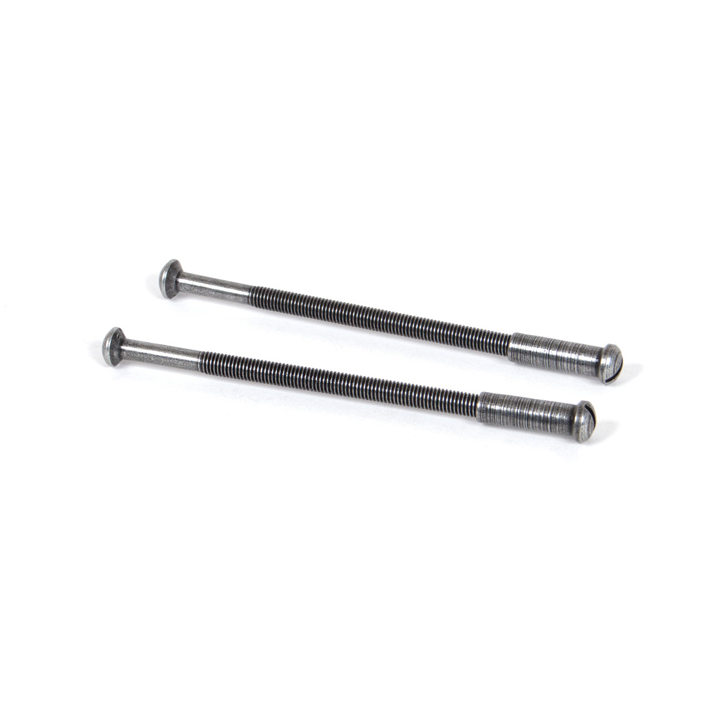 From The Anvil 33767 - Pewter 5MM Male & Female Screws (2)  #finish_pewter-patina