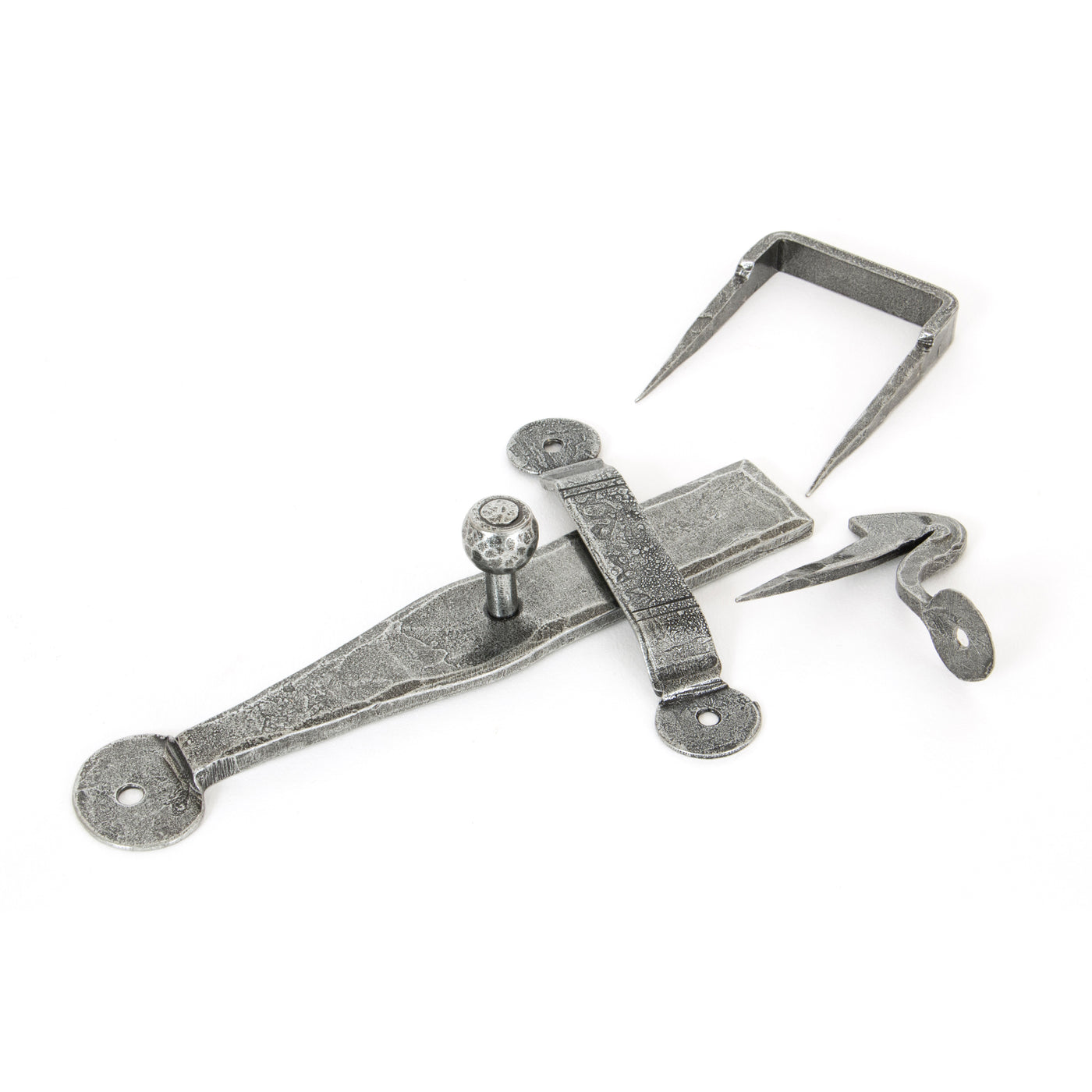 From The Anvil 33779 - Pewter Latch Set  #finish_pewter-patina