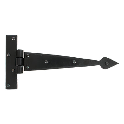 From The Anvil 33806 - Black 9" Arrow Head T Hinge (pair) #finish_black