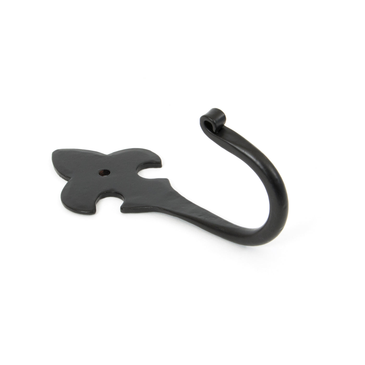 From The Anvil 33834 - Black Fleur-De-Lys Coat Hook  #finish_black