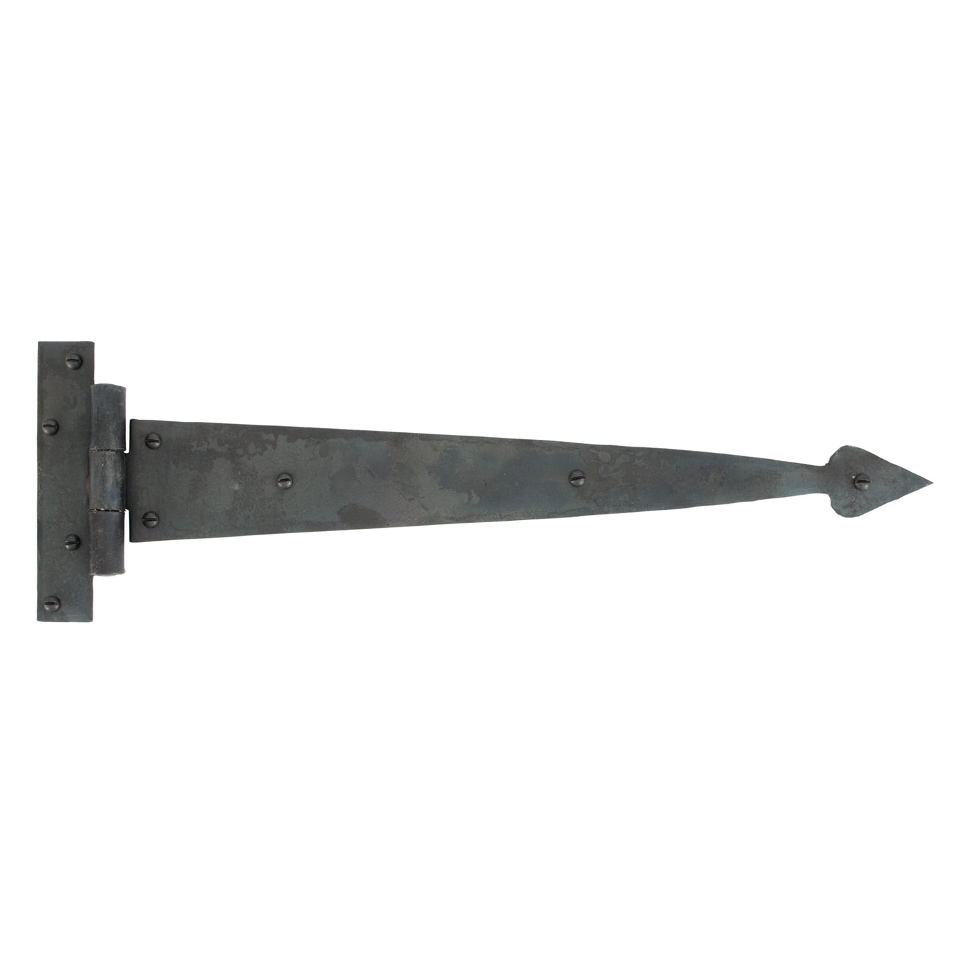 From The Anvil 33843 - Beeswax 15" Arrow Head T Hinge (pair) #finish_beeswax