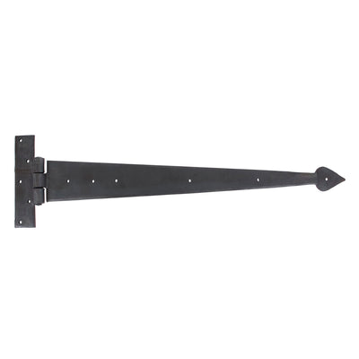 From The Anvil 33844 - Beeswax 22" Arrow Head T Hinge (pair) #finish_beeswax