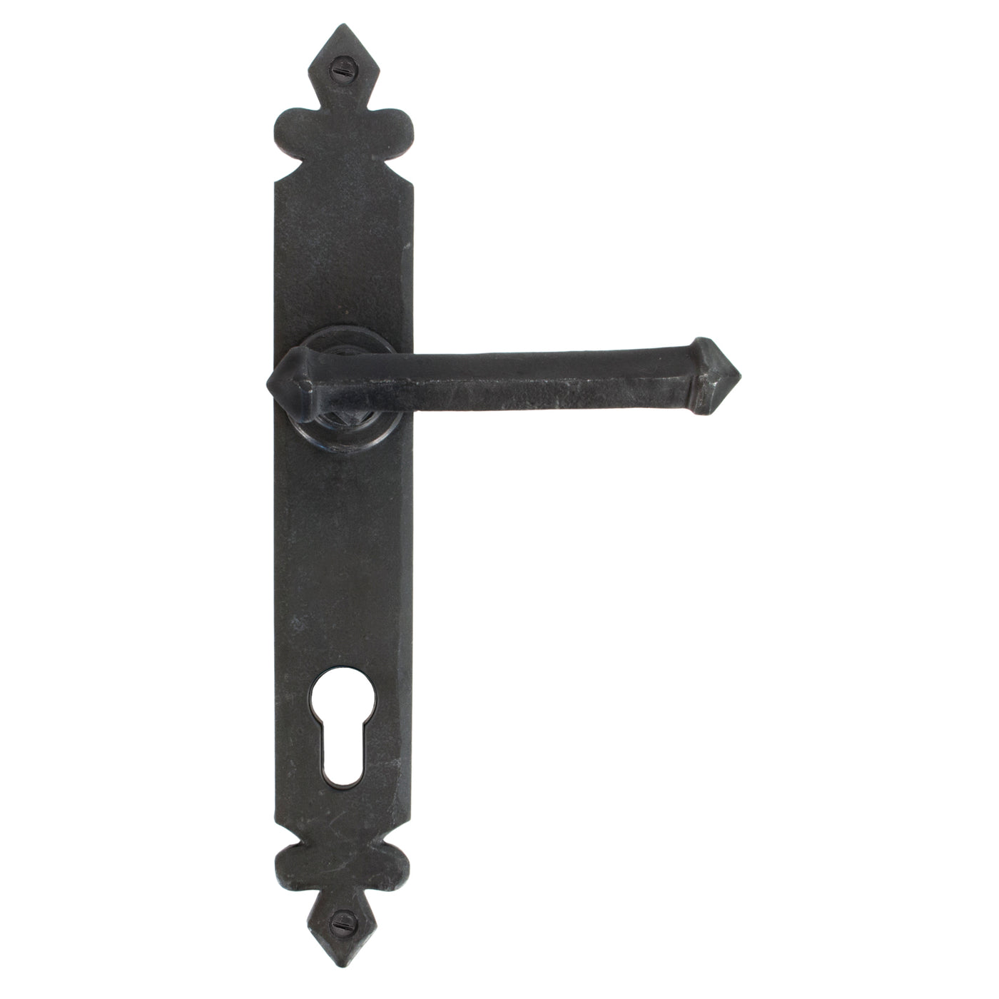 From The Anvil 33854 - Beeswax Tudor Lever Espag. Lock Set #finish_beeswax