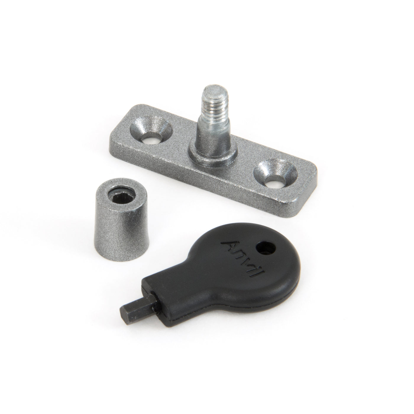 From The Anvil 33870 - Pewter Locking Stay Pin  #finish_pewter-patina