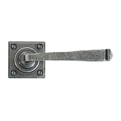 From The Anvil 33874/S - Pewter Avon Lever on Rose Set Sprung #finish_pewter-patina