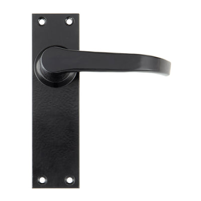 From The Anvil 33878 - Black Deluxe Lever Latch Set #function_latch