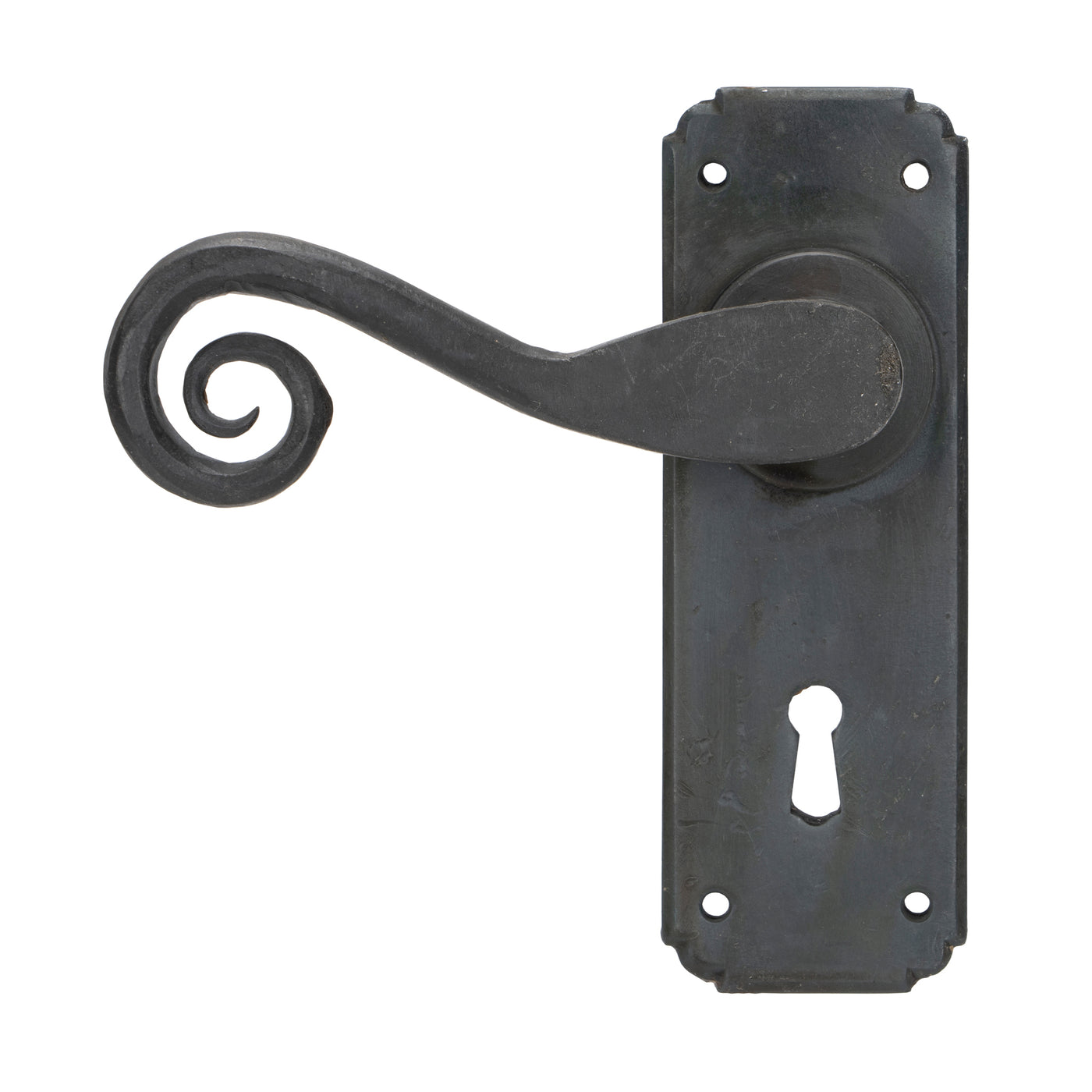 From The Anvil 33900 - Beeswax Monkeytail Lever Lock Set #finish_beeswax