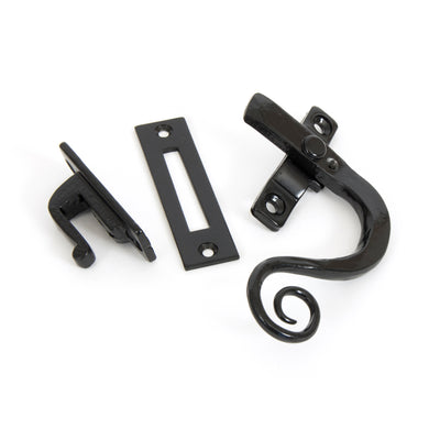 From The Anvil 33953 - Black Locking Monkeytail Fastener - RH #finish_black