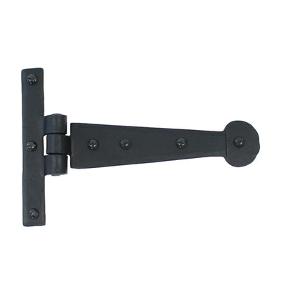 From The Anvil 33987 - Black 6" Penny End T Hinge (pair) #finish_black