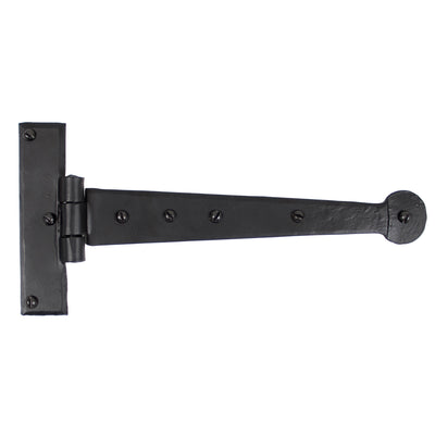 From The Anvil 33988 - Black 9" Penny End T Hinge (pair) #finish_black