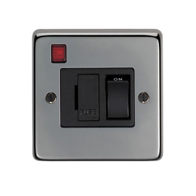 From The Anvil 34209 - BN 13 Amp Fused Switch + Neon #finish_black-nickel