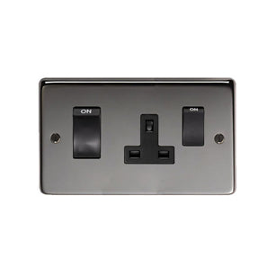 From The Anvil 34226 - BN 45 Amp Switch & Socket  #title_black-nickel