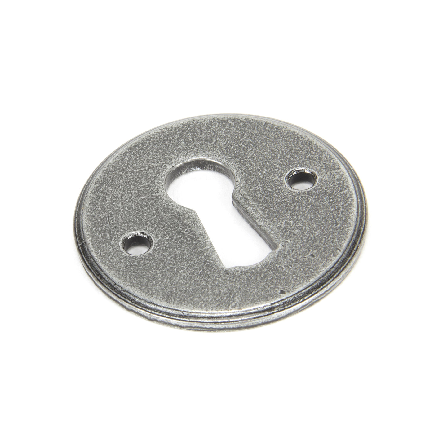 From The Anvil 45123 - Pewter Regency Escutcheon  #finish_pewter-patina