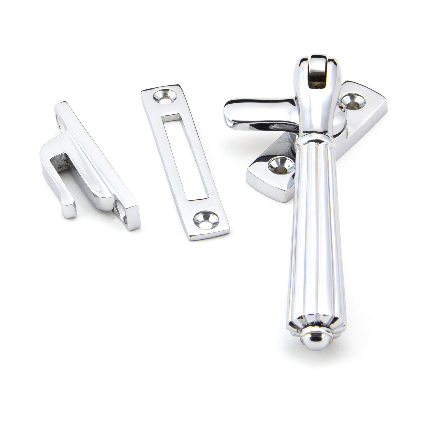 From The Anvil 45340 - Polished Chrome Locking Hinton Fastener #finish_polished-chrome