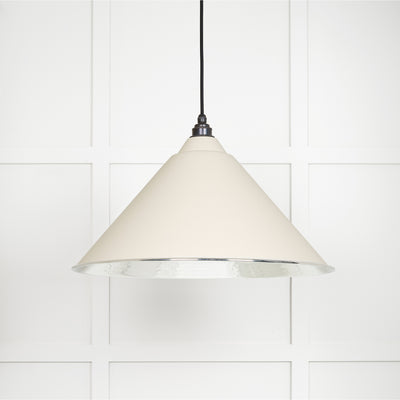 From The Anvil 45433TE - Hammered Nickel Hockley Pendant in Teasel  #finish_teasel