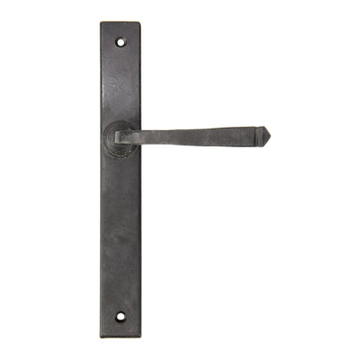 From The Anvil 45447 - External Beeswax Avon Slimline Lever Latch Set #finish_beeswax-external