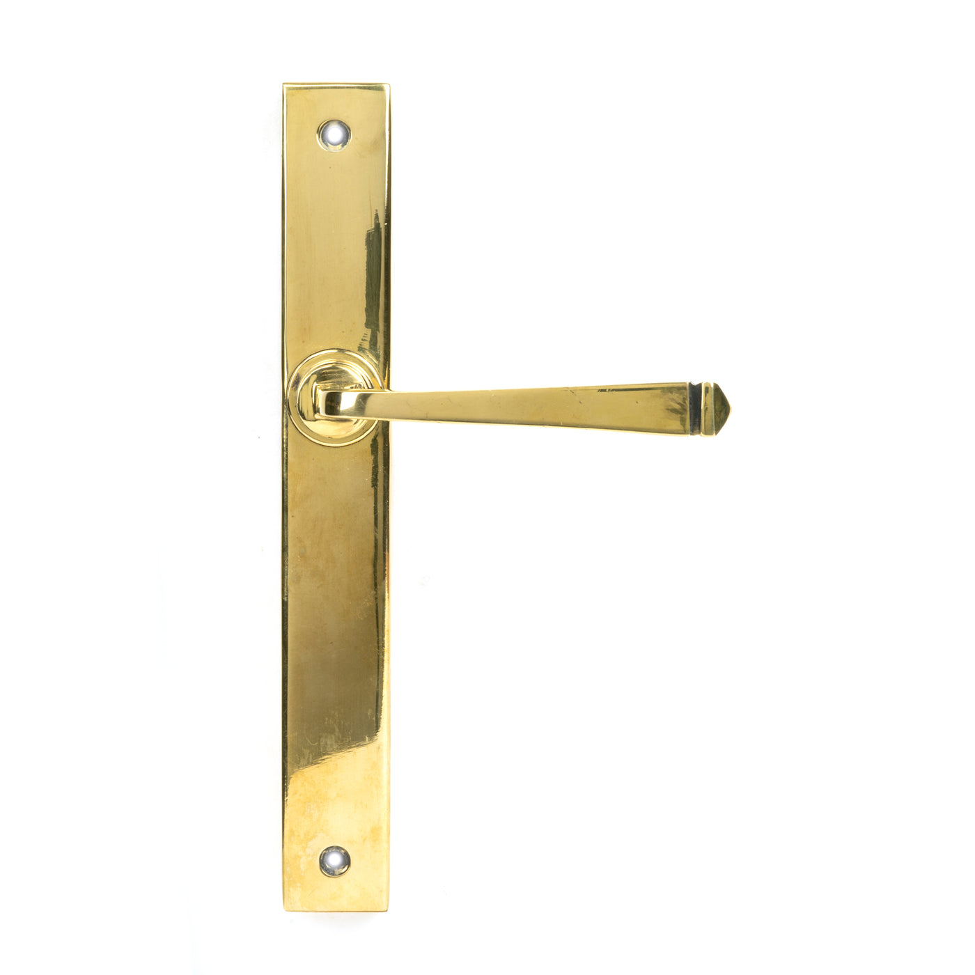 From The Anvil 45448 - Aged Brass Avon Slimline Lever Latch Set #finish_aged-brass