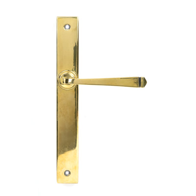 From The Anvil 45448 - Aged Brass Avon Slimline Lever Latch Set #finish_aged-brass