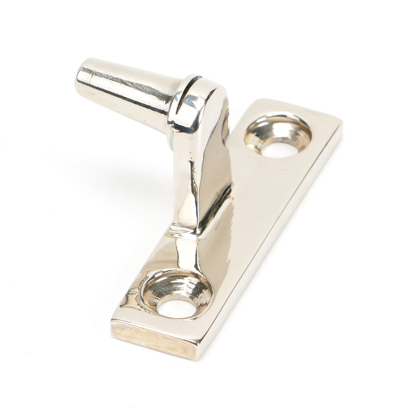 From The Anvil 45453 - Polished Nickel Cranked Casement Stay Pin  #finish_polished-nickel