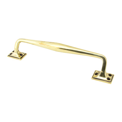 From The Anvil 45456 - Aged Brass 300mm Art Deco Pull Handle #finish_aged-brass