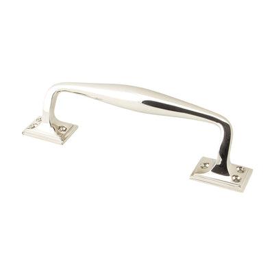 From The Anvil 45463 - Polished Nickel 230mm Art Deco Pull Handle #finish_polished-nickel