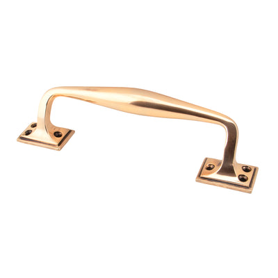 From The Anvil 45465 - Polished Bronze 230mm Art Deco Pull Handle #finish_polished-bronze