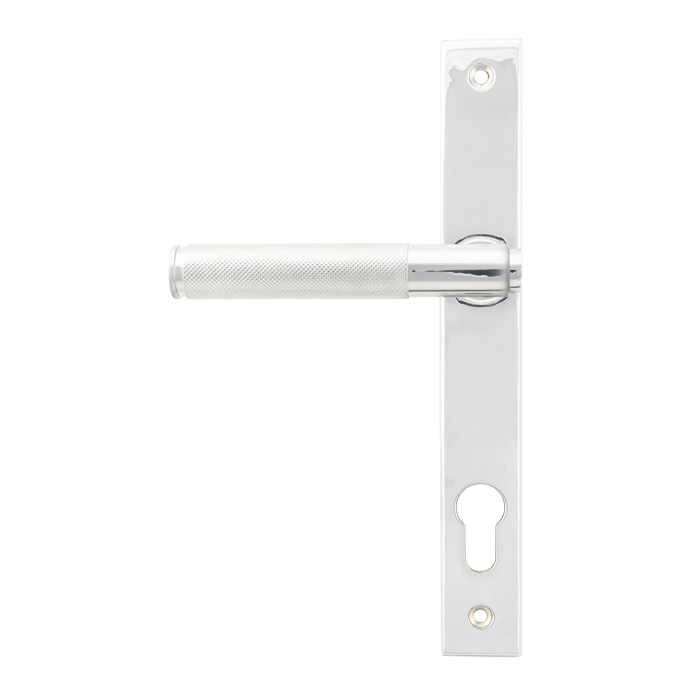 From The Anvil 45525 - Polished Chrome Brompton Slimline Lever Espag. Lock Set  #finish_polished-chrome