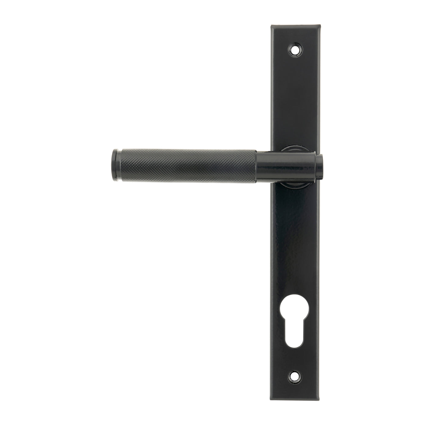 From The Anvil 45527 - Black Brompton Slimline Lever Espag. Lock Set  #finish_black